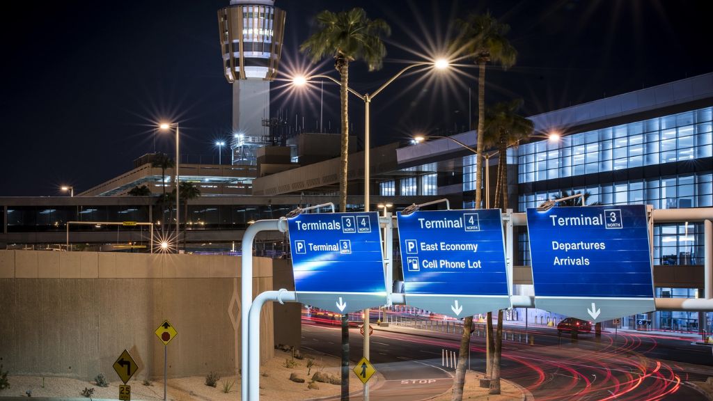 Departure PHX Terminal