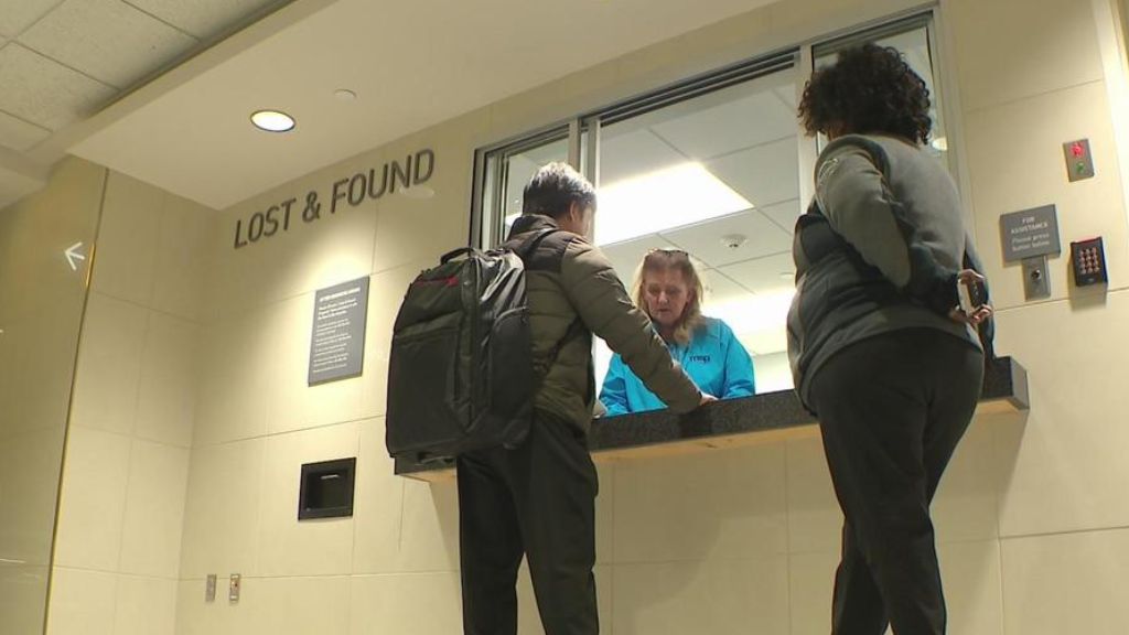 Lost and Found at MSP Terminal