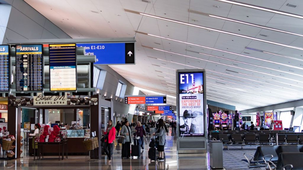 Passenger Terminals At LAS Airport