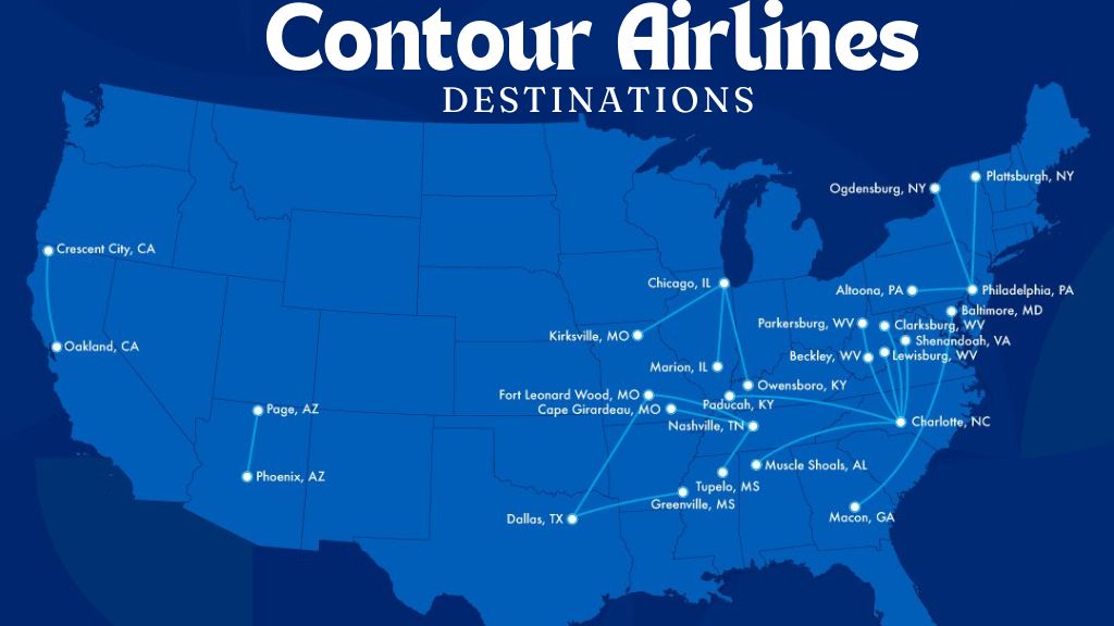 Contour Airlines Destinations