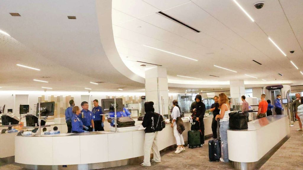 Services Counters at the SFO Terminal 