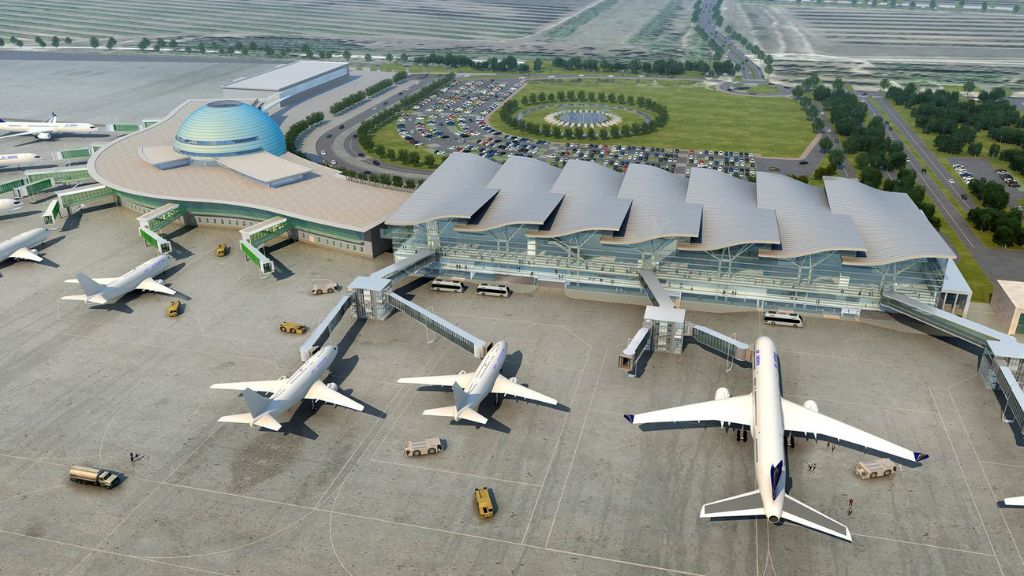 AJet Airlines Astana International Airport – NQZ Terminal