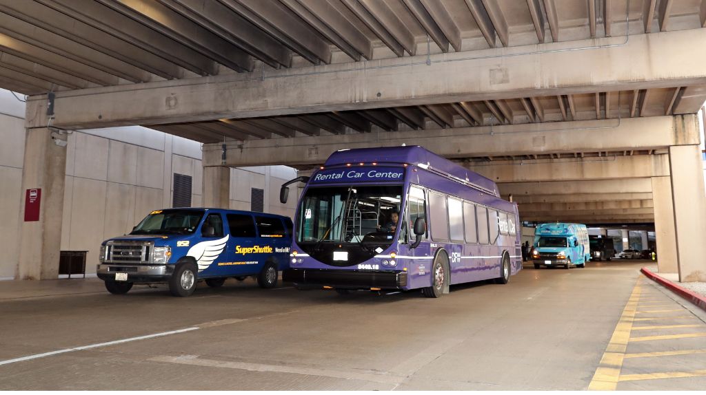 Bus Services at DFW Airport